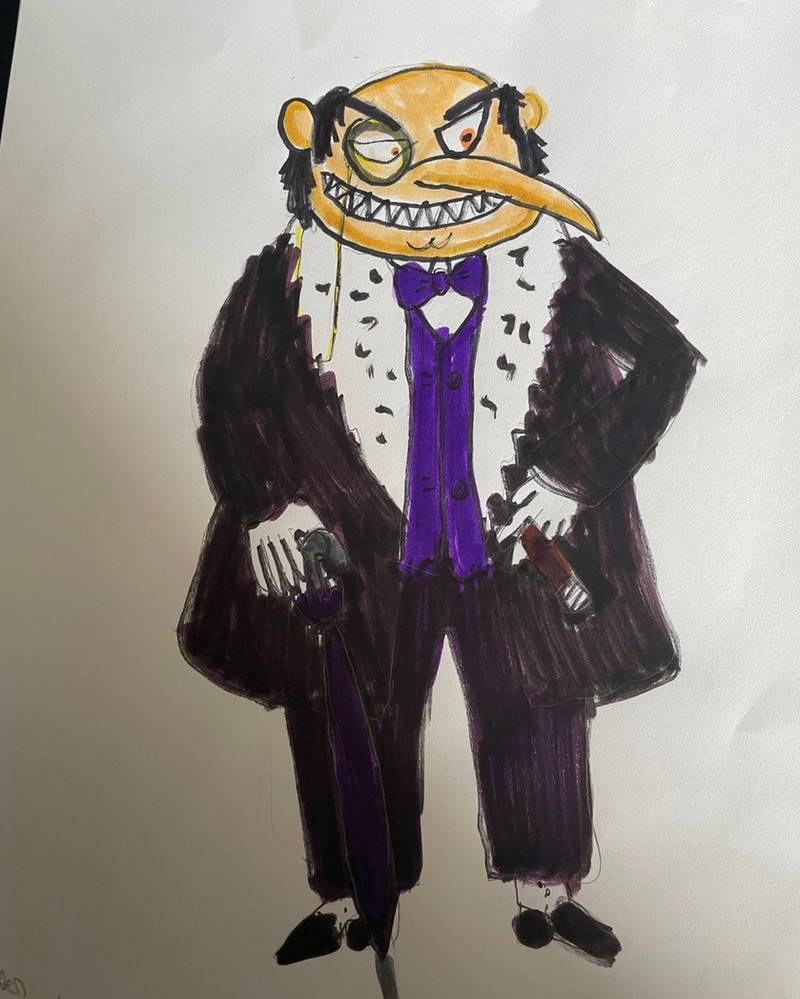 Penguin (Arkhamverse) in Grojband version by Emmacobblepot78 on DeviantArt