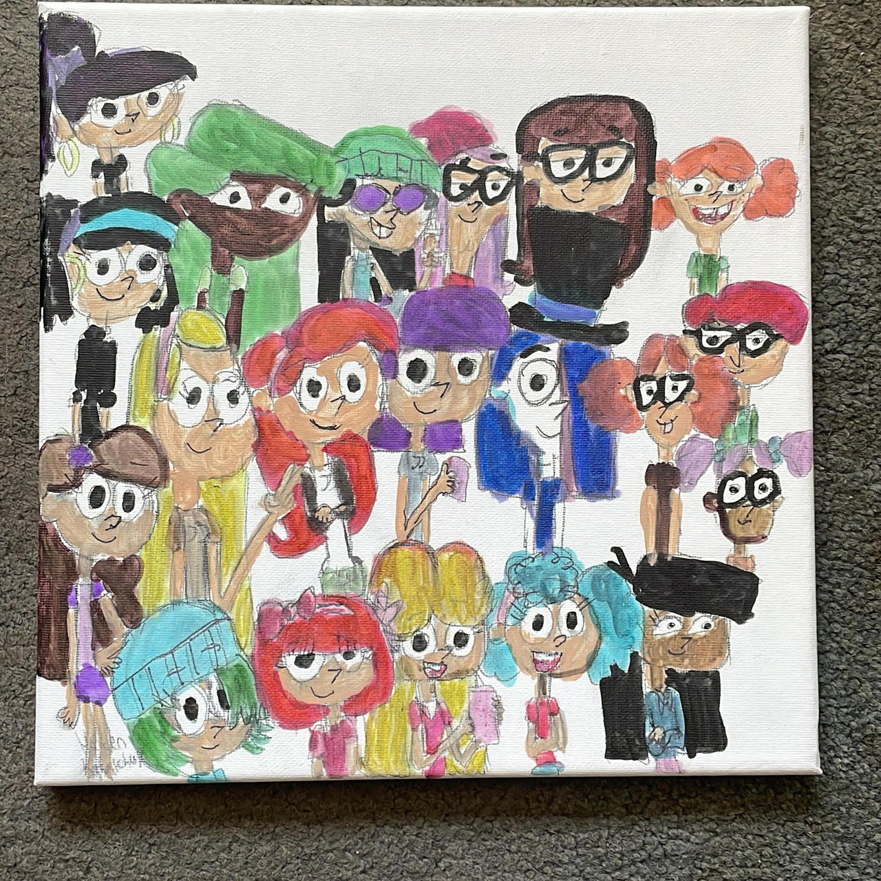 Grojband Girls Canvas by Emmacobblepot78 on DeviantArt