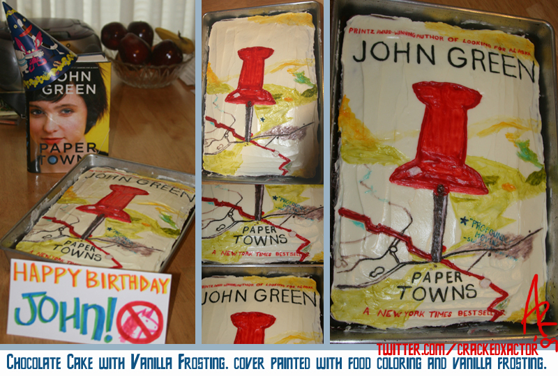 Paper Towns Cake