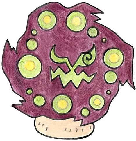 PKMN - GEN 4 - Spiritomb by WOLF777MX on DeviantArt