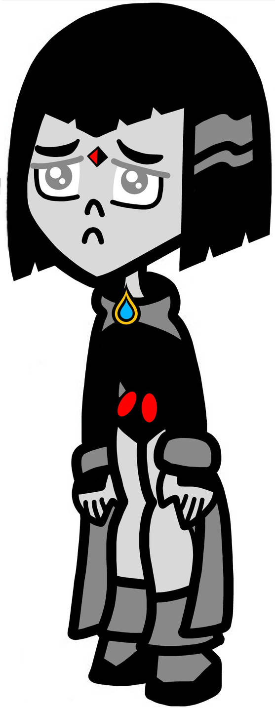 Timidity Raven With Her Hood Down by AnimeAngelArtist1990 on DeviantArt