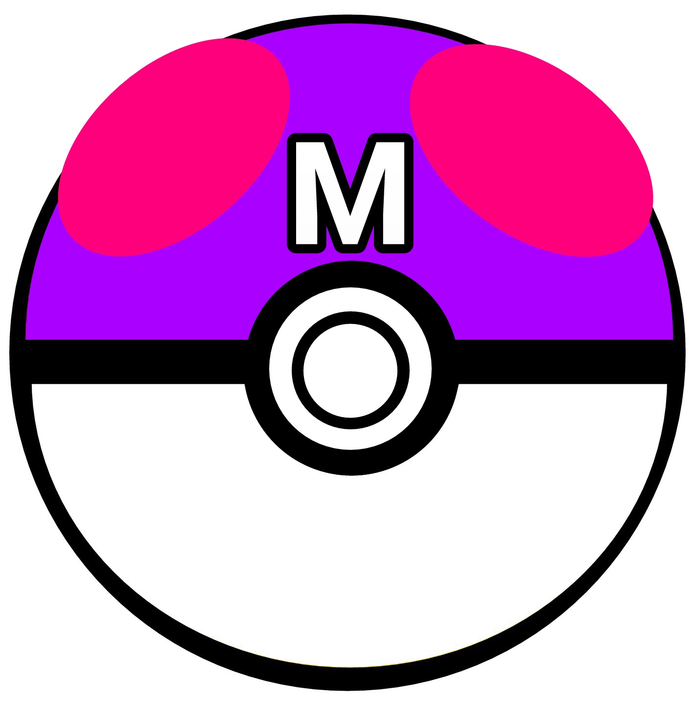 Master Pokeball Pattern Master Pokeball by AnimeAngelArtist1990 on DeviantArt