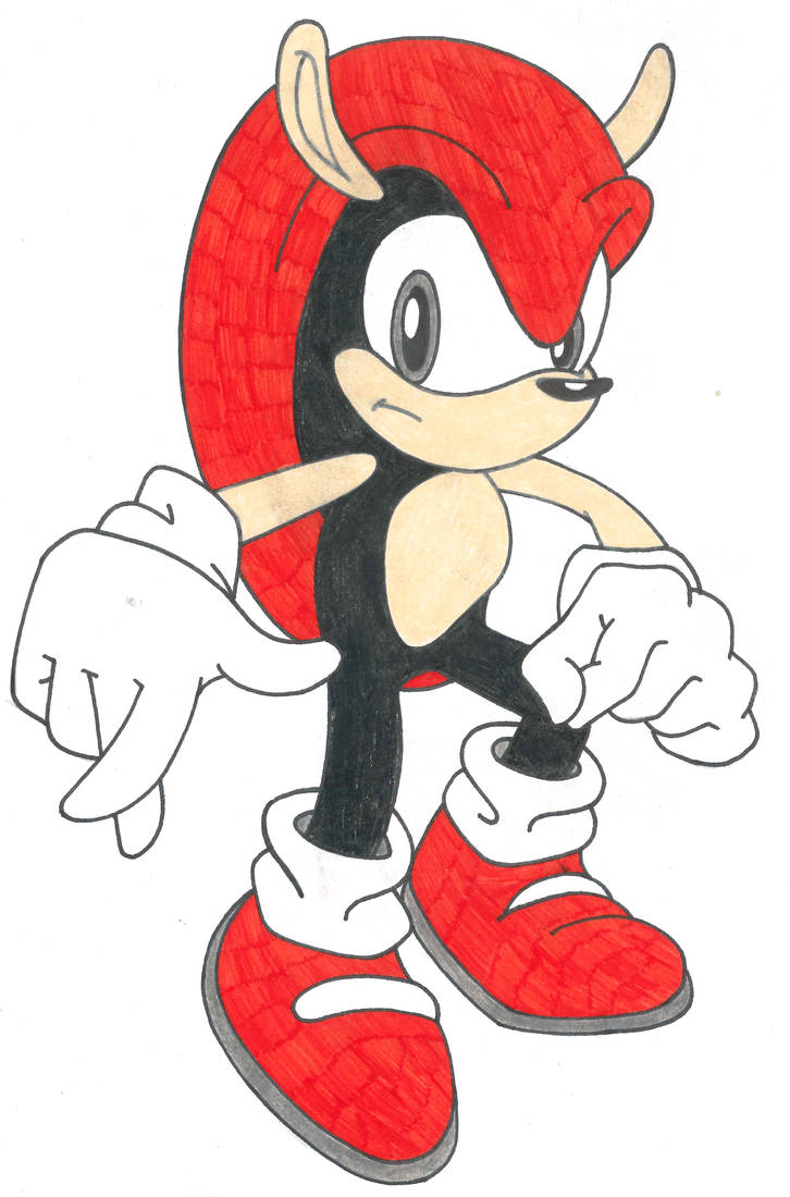 Mighty The Armadillo by AnimeAngelArtist1990 on DeviantArt