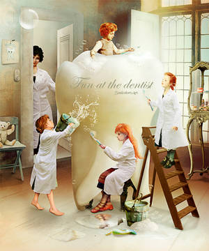 Fun at the dentist by SoulcolorsArt Fun at the dentist by SoulcolorsArt
