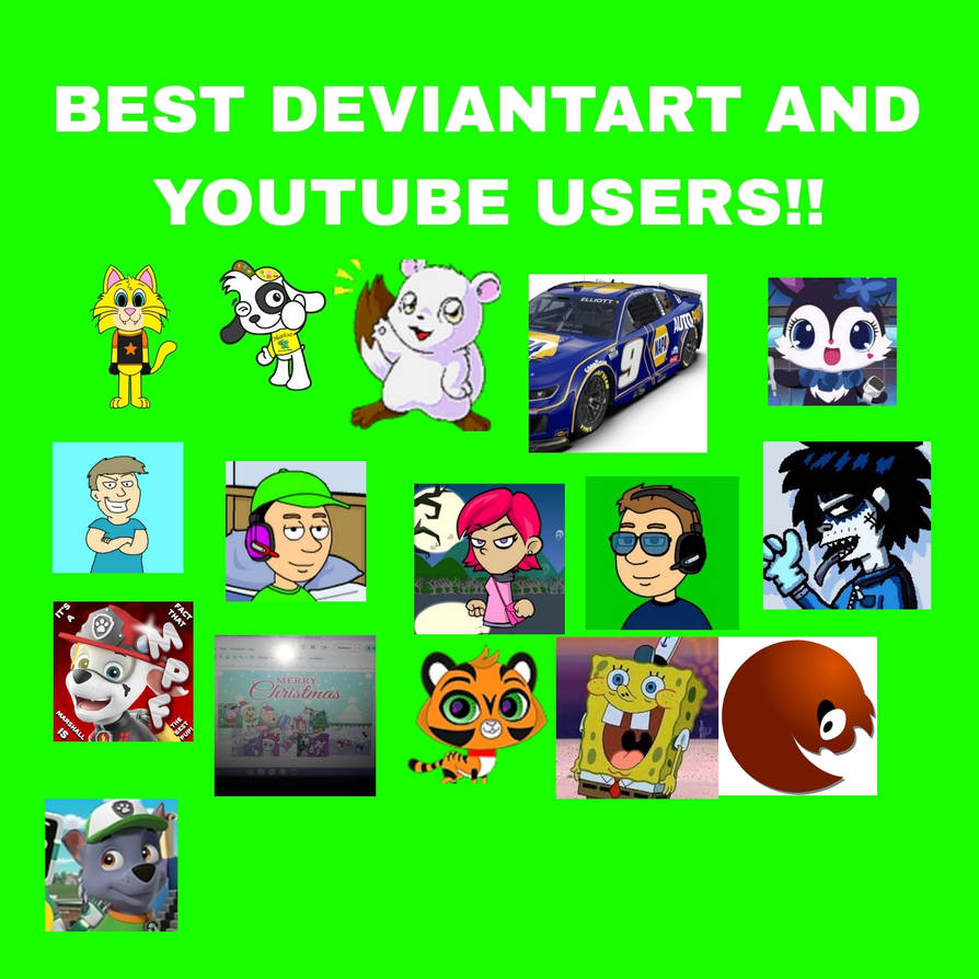 MY BEST DEVIANTART AND YOUTUBE USERS!!!! by Spyro64PVSKFanarts on ...