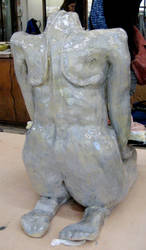 Ceramic Taboo Figure Back