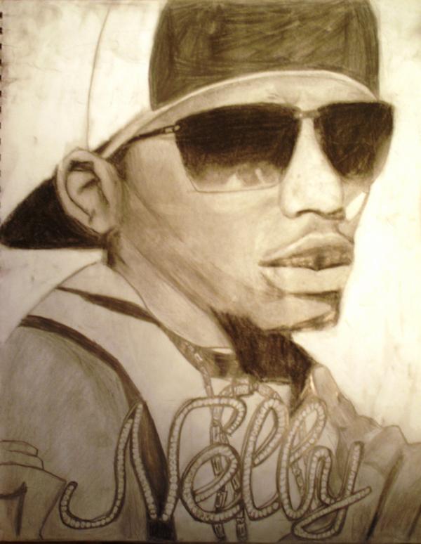 Nelly Rapper Drawing Nelly drawing by DragonFlySmith on DeviantArt