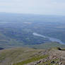 Looking back down snowdon