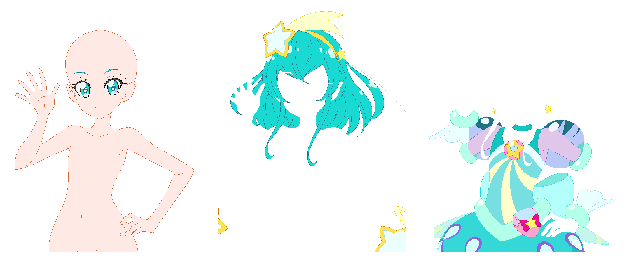 Cure Base Matrix Cure Milky Base 2 by LuannaDream on DeviantArt
