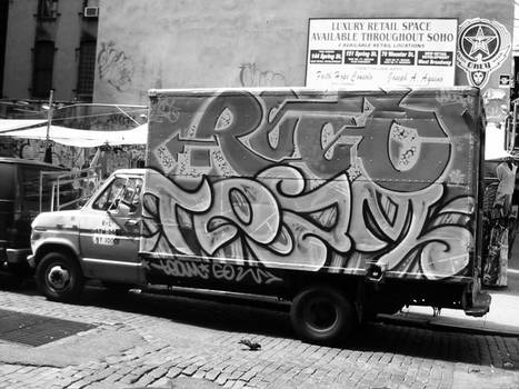 Graffiti van