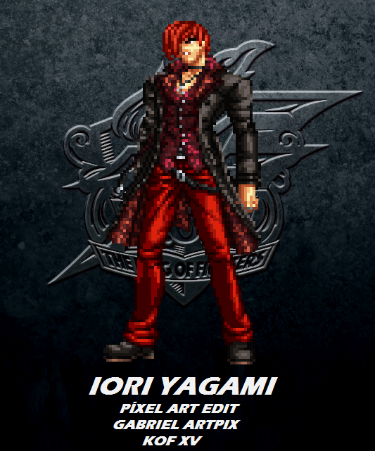 Iori Yagami by ALDoesArt on Newgrounds