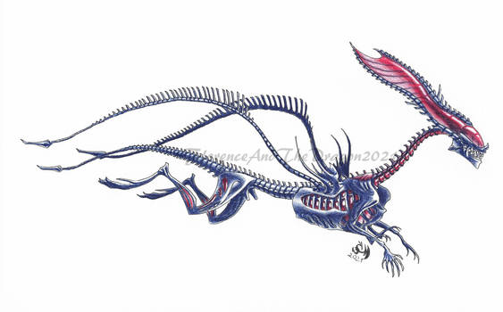 Xenomorph Zacian crowned sword by FlorenceAndTheDragon on DeviantArt