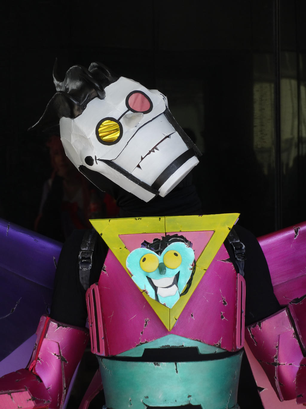 Spamton Cosplay Mask PATTERN & GUIDE - RoboticReborn's Ko-fi Shop