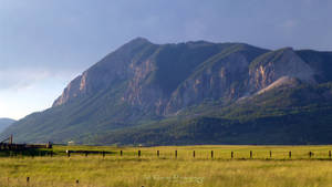 Afternoon Sun on Crested Butte, Colorado