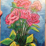 painting Pinkflowers