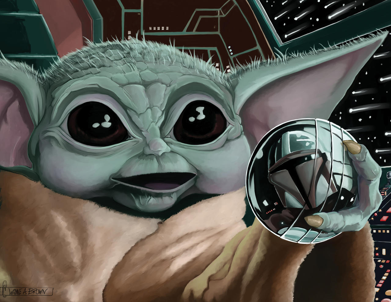 Grogu by wayneabrown35 on DeviantArt