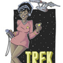 Inktober Trek in TechniColor