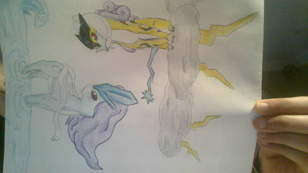 Suicune and Raikou