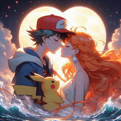 ash x misty