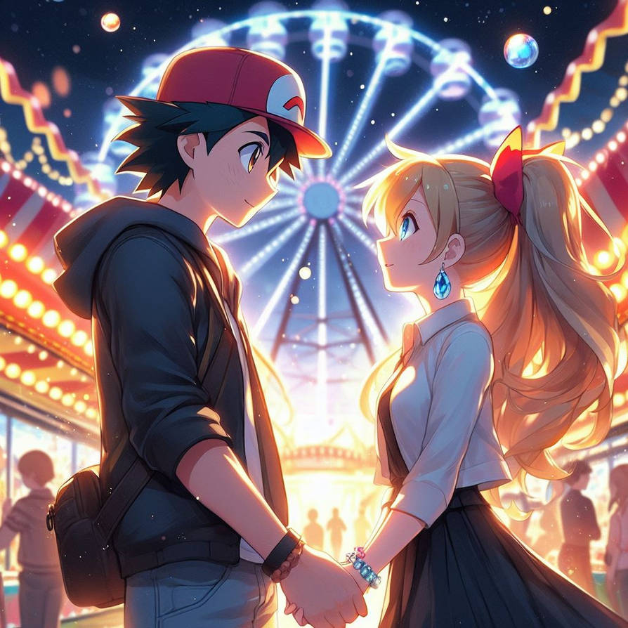 Ash X Serena ( Pokemon ) by amourshippingworld on DeviantArt