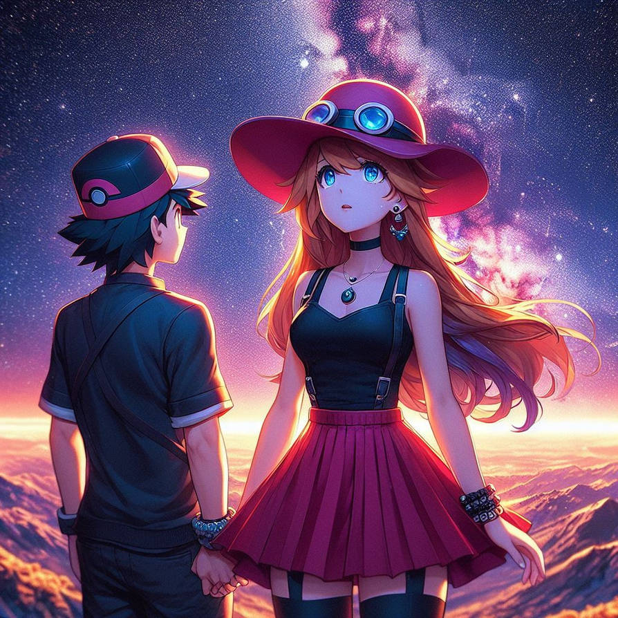 Ash X Serena ( Pokemon ).... by amourshippingworld on DeviantArt