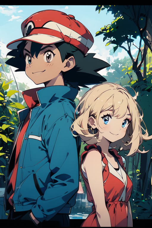 Ash X Serena ( Pokemon ).... by amourshippingworld on DeviantArt