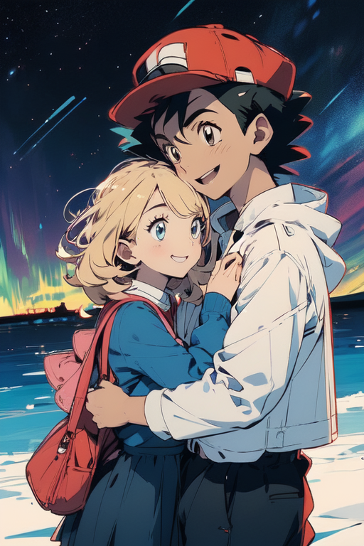 Ash X Serena ( Pokemon ).... by amourshippingworld on DeviantArt