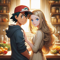 Ash X Serena ( Pokemon )....