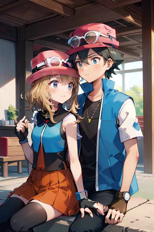 Ash X Serena ( Pokemon ).... by amourshippingworld on DeviantArt
