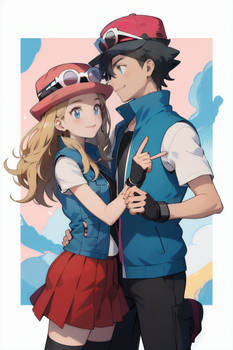 Ash X Serena ( Pokemon )....