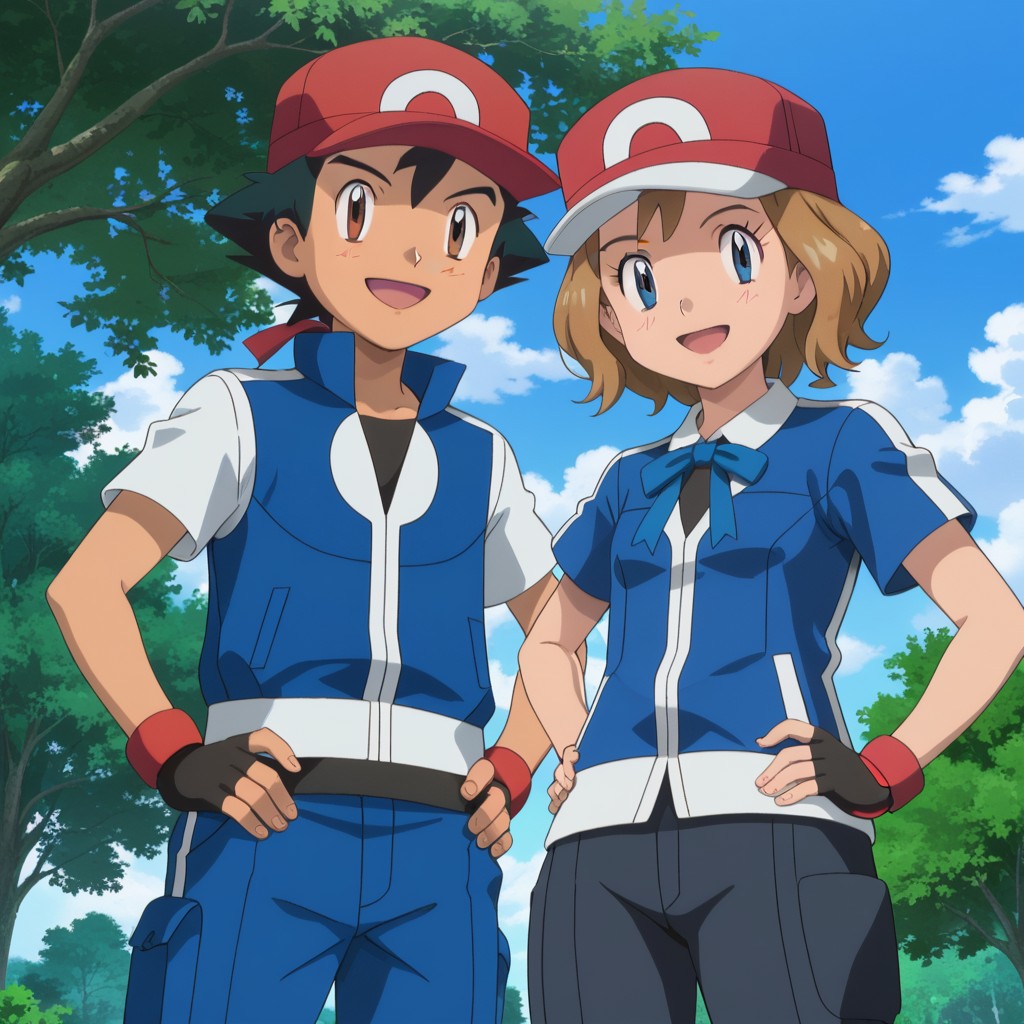 Ash x Serena( Pokemon).... by amourshippingworld on DeviantArt