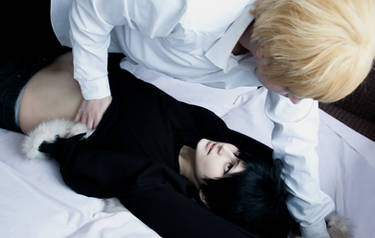 Durarara cosplay // ShizuoxIzaya