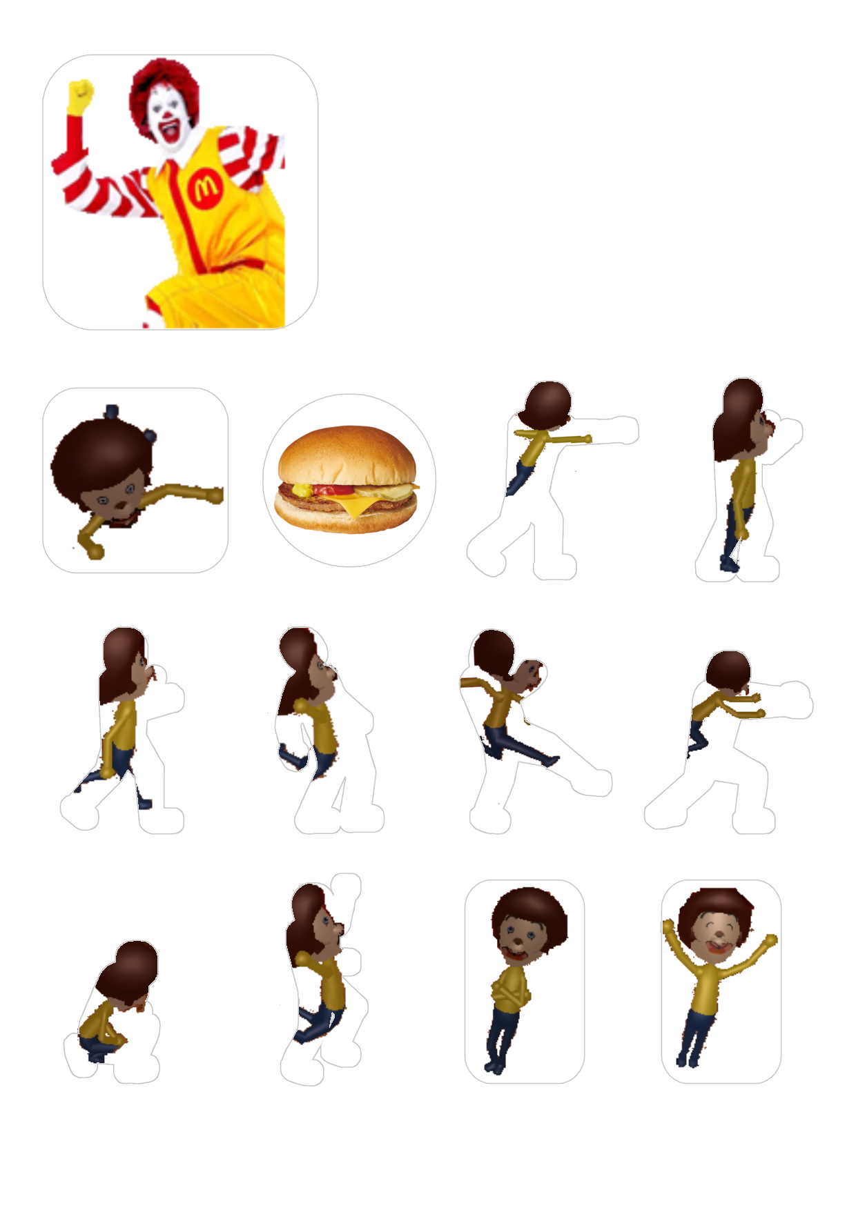 PHOTO DOJO TEMPLATE RONALD MCDONALD MII by SOGODOSE on DeviantArt
