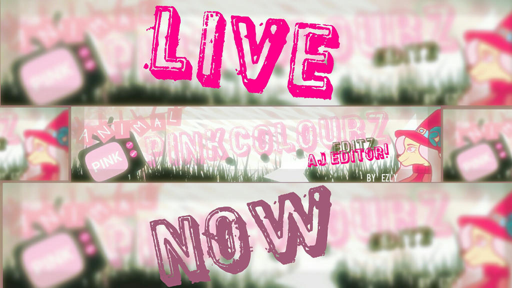 PINKCOLORZ EDITZ ~ BANNER CE by Ezlythewolf10YT on DeviantArt