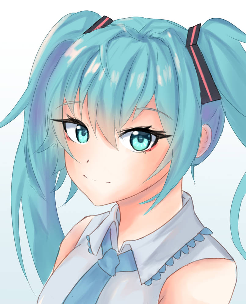 Miku by Pythh on DeviantArt