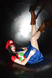 Super Mario Girl by Vanda Allen