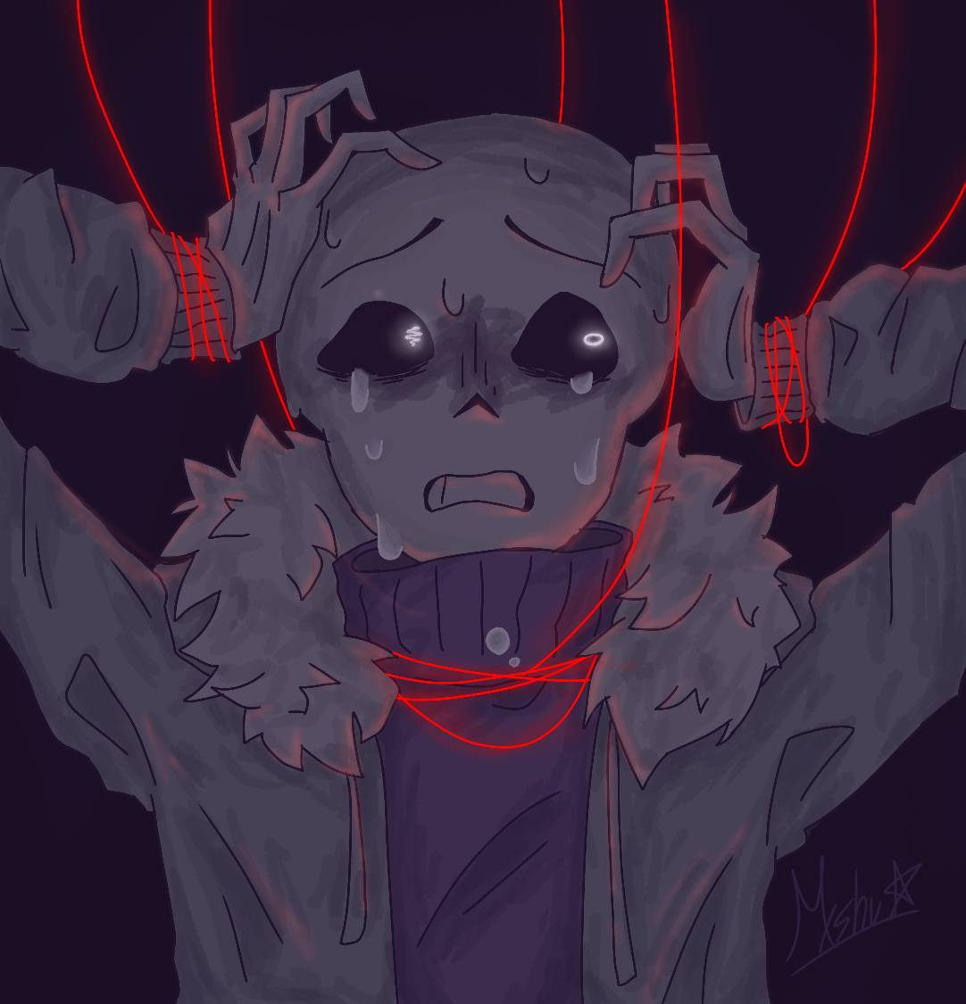 Sans Angst anxiety sans :^ by mxshustrange on DeviantArt