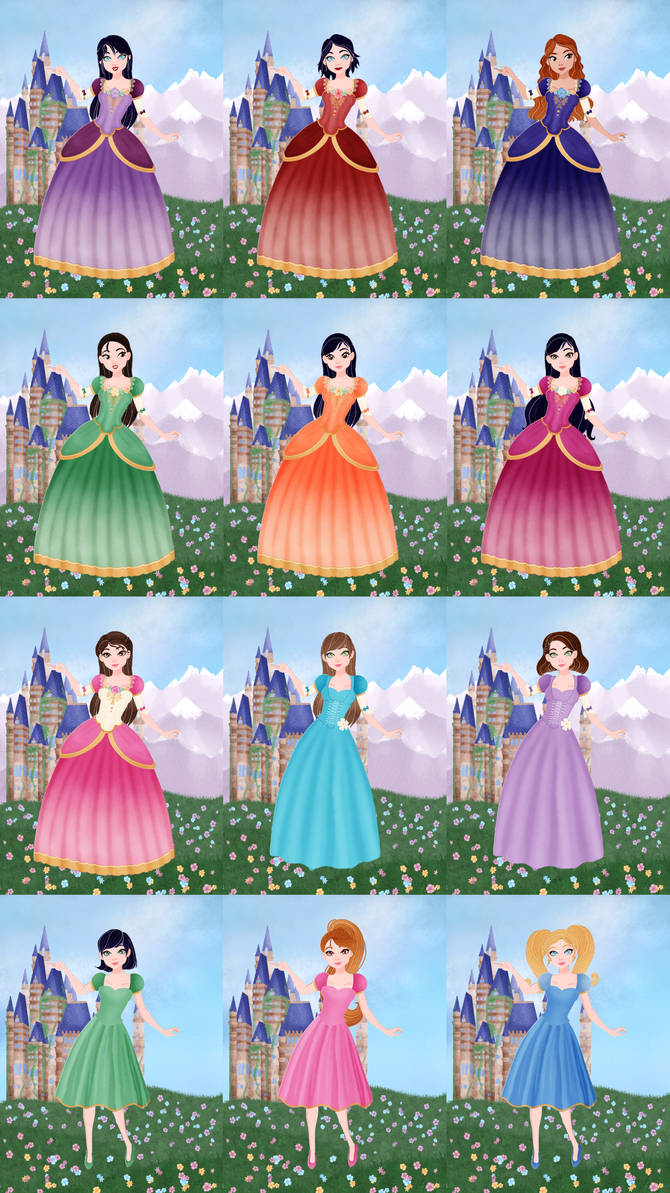 The 12 Dancing Princesses (Barbie Style) by BrittanytheDisneyGal on ...