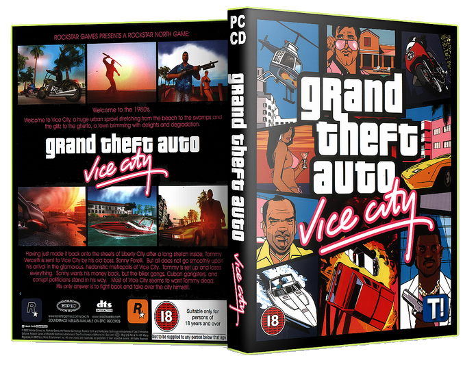 GTA Vice City Custom DVD by leandruskis on DeviantArt