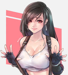 Tifa Lockheart - FinalFantasy7Remake Fanart