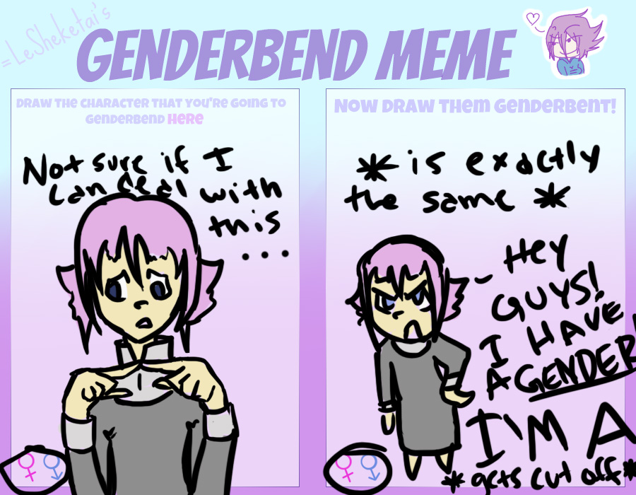 Genderbend Meme Crona