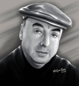 Pablo Neruda by Nelson Tiapa