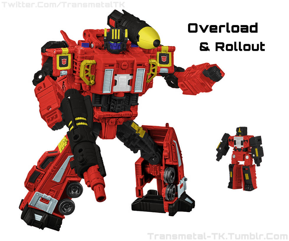 Transformers Earthrise Overload and Rollout by TransmetalTK on DeviantArt
