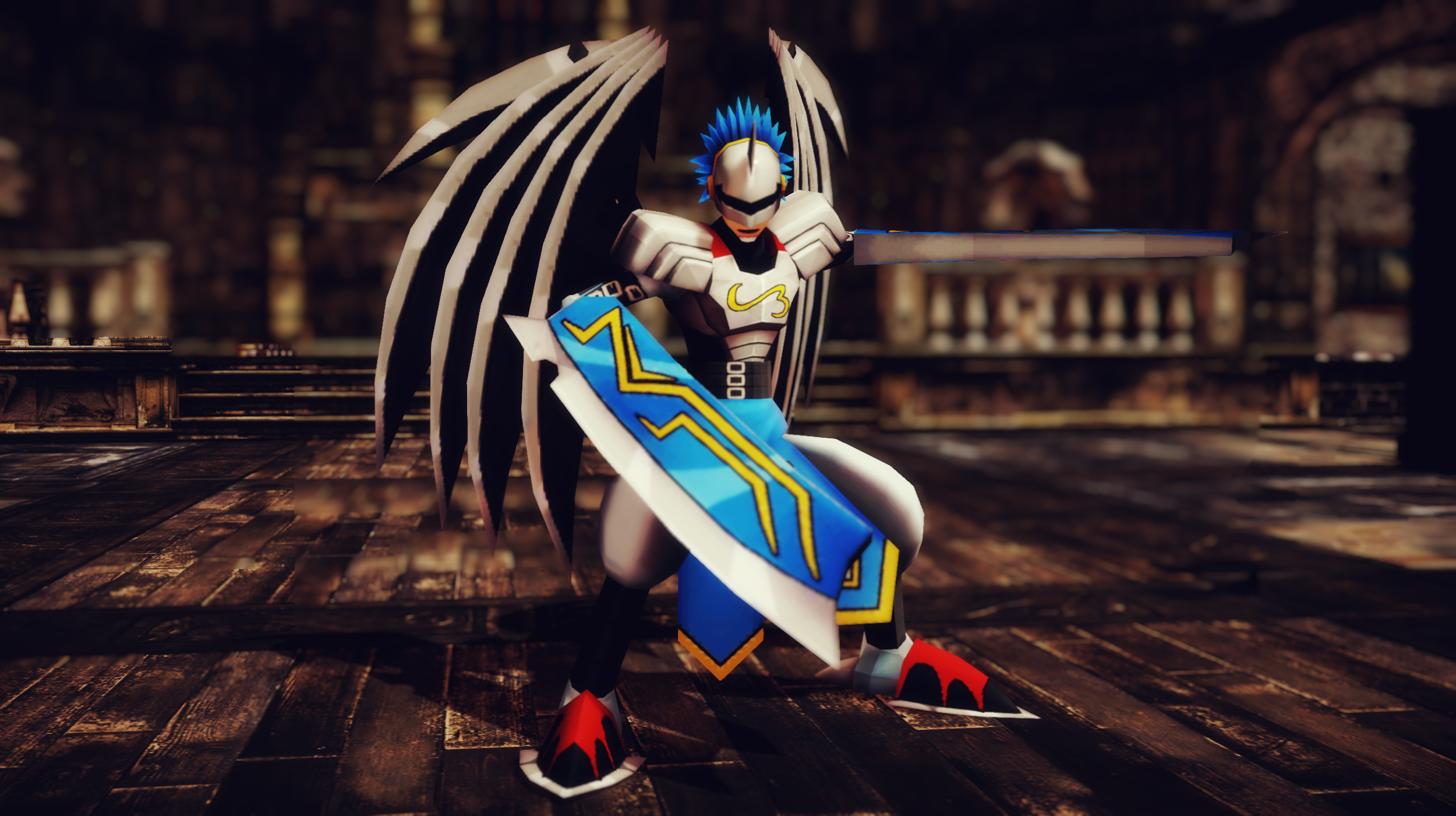 Digimon SlashAngemon: Holy Espada by Dudemon on DeviantArt