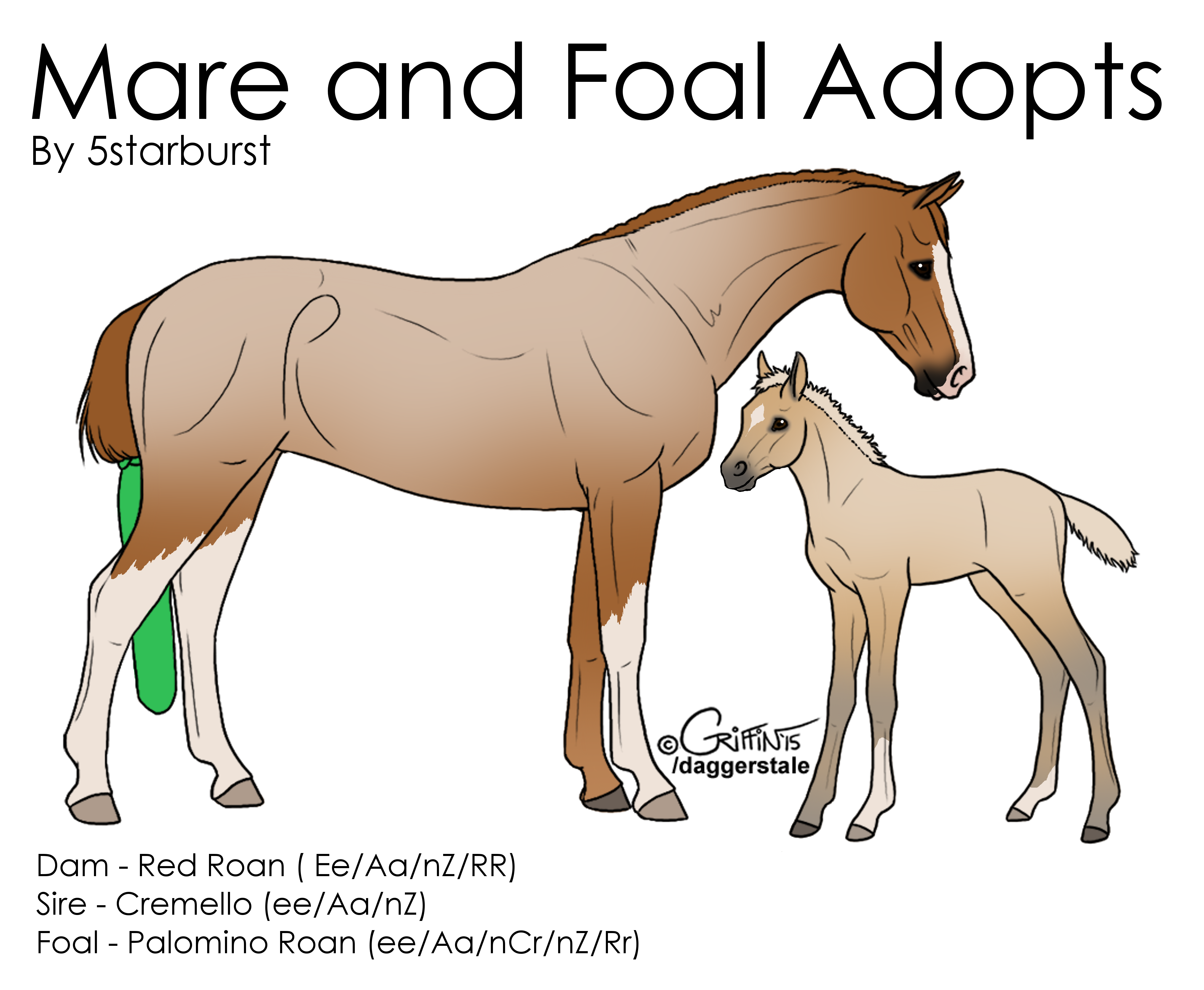 Mare and Foal Adopts #1