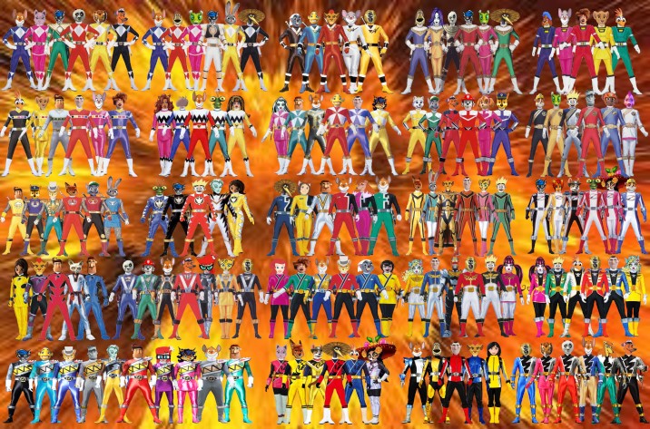 Power Rangers 30th Anniversary by Aaroncoolb on DeviantArt
