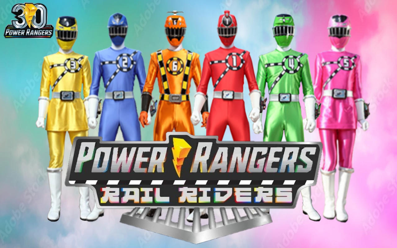 Power Rangers Rail Riders Wallpaper by Aaroncoolb on DeviantArt