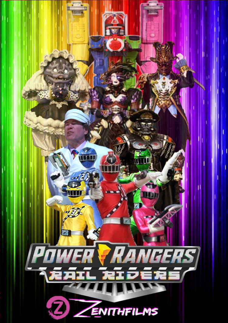 Power Rangers Rail Riders Poster by Aaroncoolb on DeviantArt