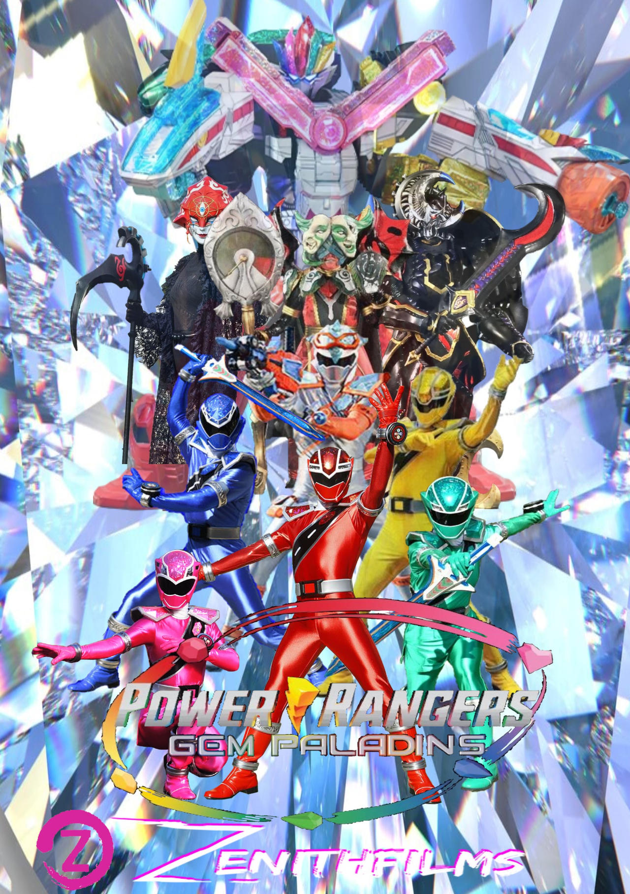 Power Rangers Gem Paladins Poster by Aaroncoolb on DeviantArt
