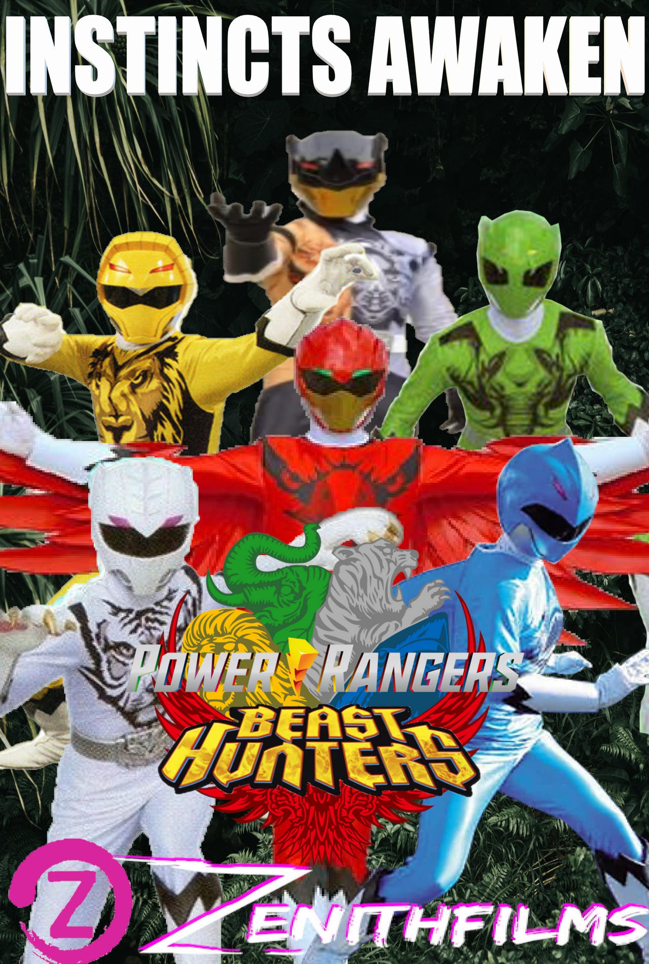 Power Rangers Beast Hunters Poster by Aaroncoolb on DeviantArt